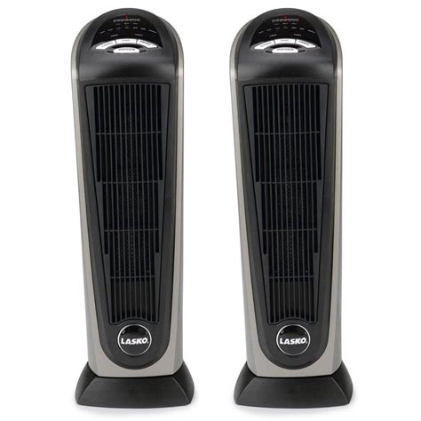 Buy Lasko Oscillating Ceramic Tower Space Heater for Home with Adjustable Thermostat, Timer and Remote Control, 22. . Lasko ceramic tower heater